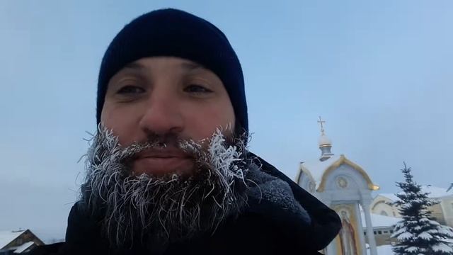 Дивеево. Звон. Мороз