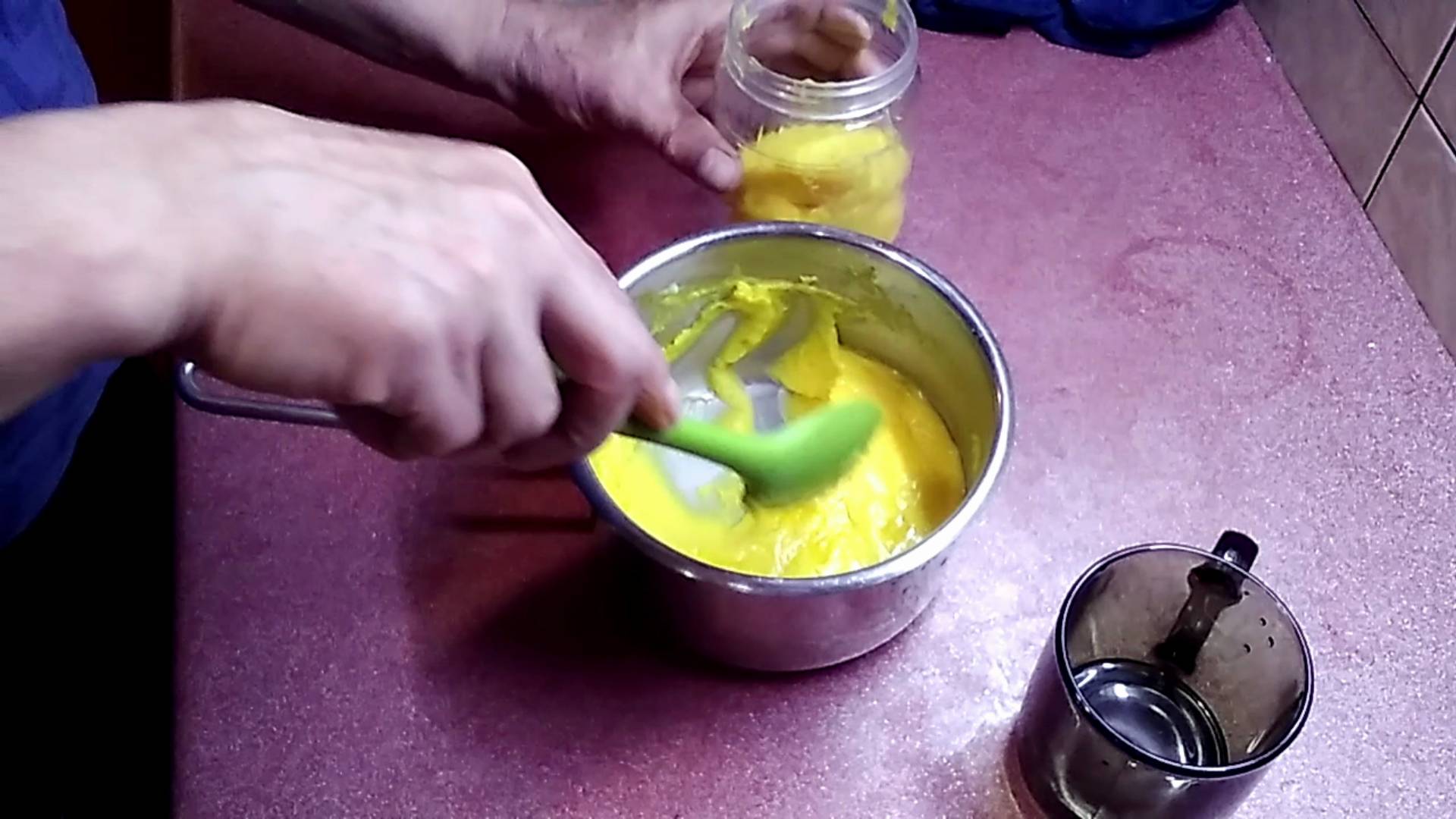 Лимонный курл для рулета Павлова