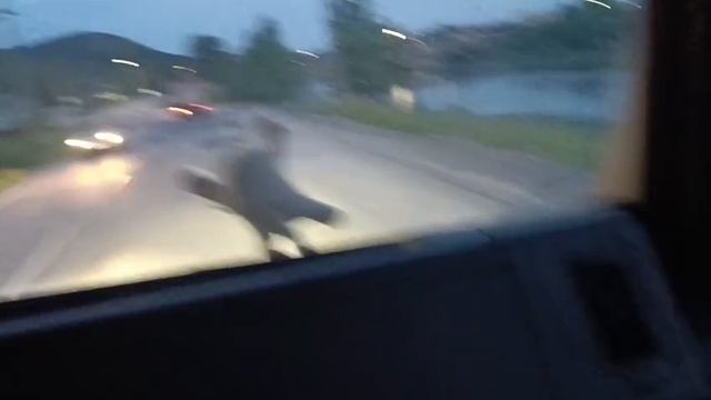 едем с папой в рейс на шакмане