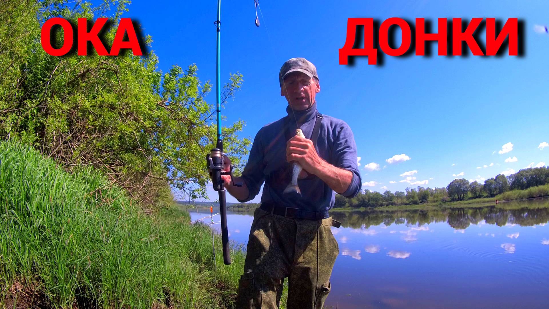Рыбалка на донки на Оке. Горох, пшеница, сало.
