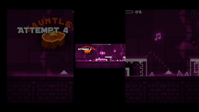 Я создал уровень в Geometry Dash