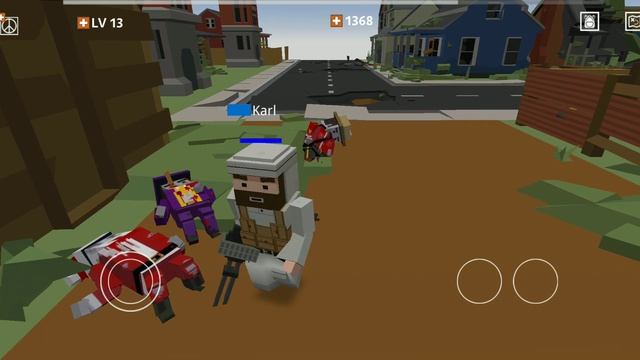 зомби разнос с минигана в Pixel Blood Online 🧟♂️☠️☠️☠️