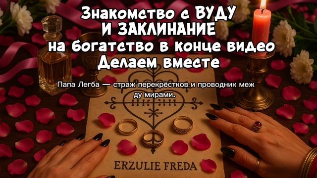 25-05-2025 Знакомство с гаитянским Вуду. Заклинание на богатство