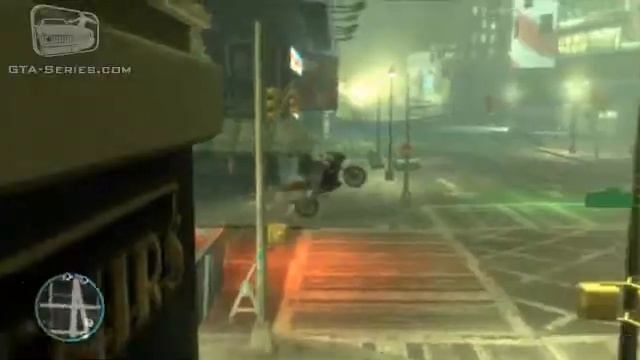 GTA 4 - Unique Stunt Jump #28 - The Triangle (Algonquin)