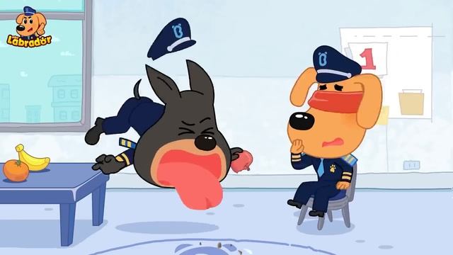 👀Не играйте на стоянке | ⚠️Безопасность в жизни | 🔍Сборник мультиков для детей | Шериф Лабрадор 👁