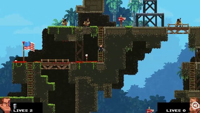 Broforce 3 4 5 судью Дрэд идём искать