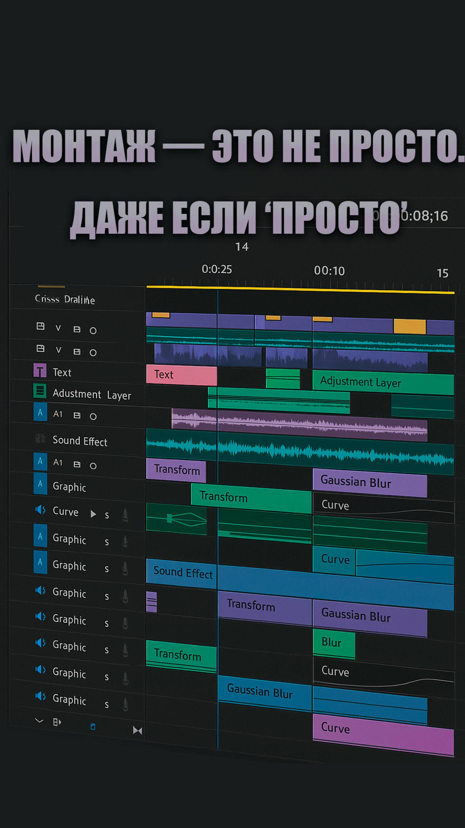 Просто склеить пару кадров