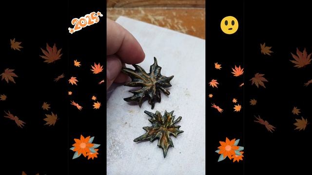 Листья тыквы резьба по дереву