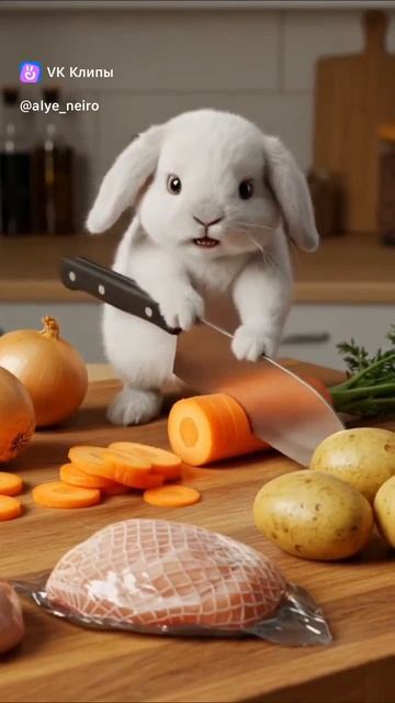 Хозяйственный кролик🐰