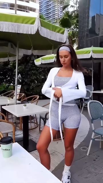 nuP1Yhxb98E - Trending tight high waist summer short outfit idea for the gym #fashion  #style #outfi