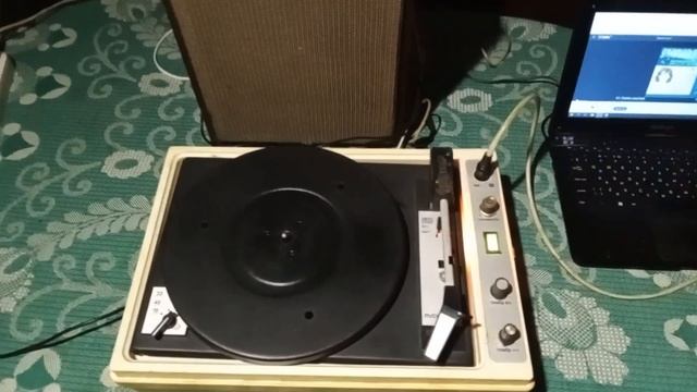 Электрофон Концертный в режиме Усилитель. Испытание.