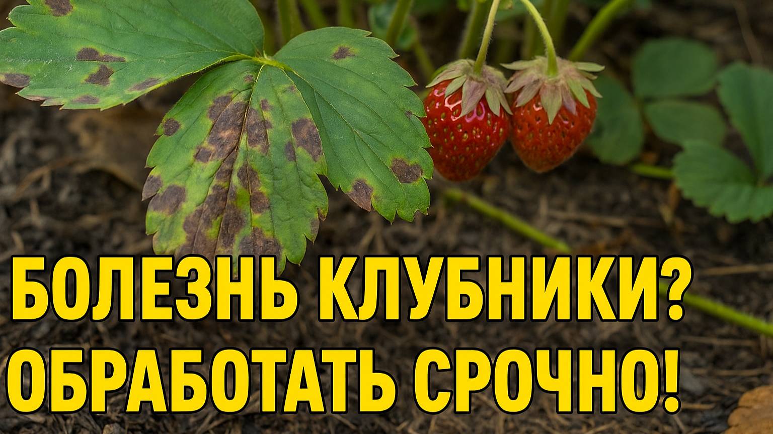 Болезнь клубники, которая лишает урожая — как спасти грядку