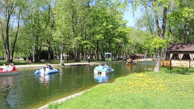 Прогулки по Самаре • Парк имени Юрия Гагарина. Май 2025. Видео 3.