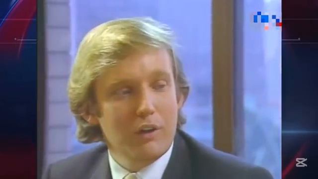 Д.Трамп в 1980 году.Ему 34 года.