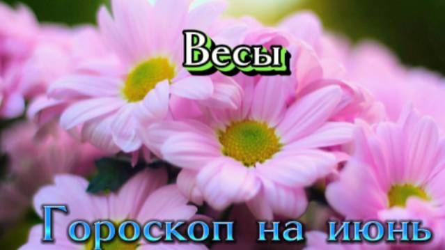 Весы! Гороскоп на июнь 2025 года!