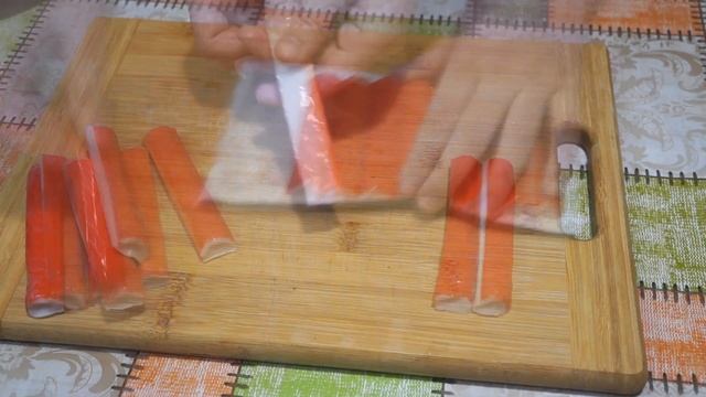 Крабовые палочки + хлеб = идеальный перекус! Рецепт, о к