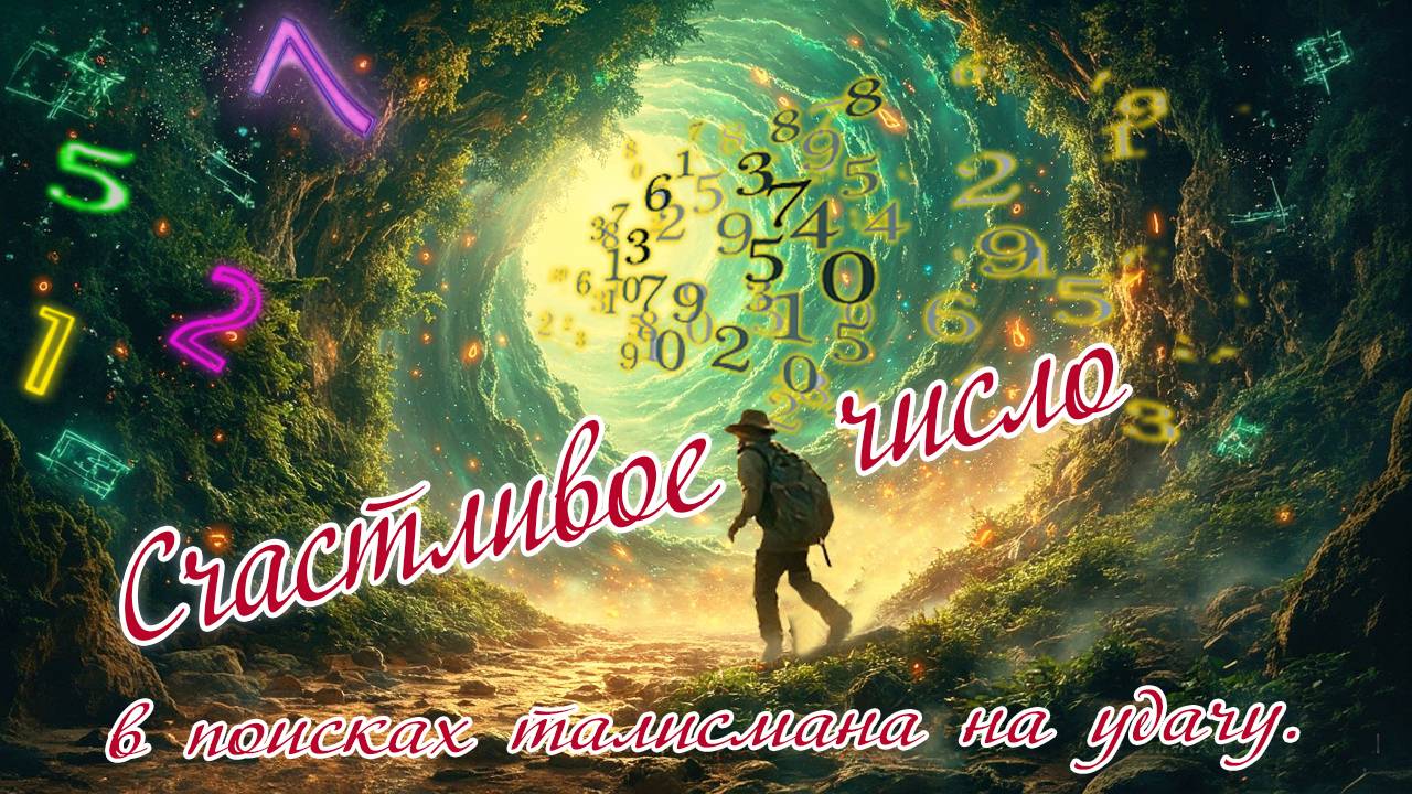 "Счастливое #число: Как найти свой #талисман и привлечь удачу"