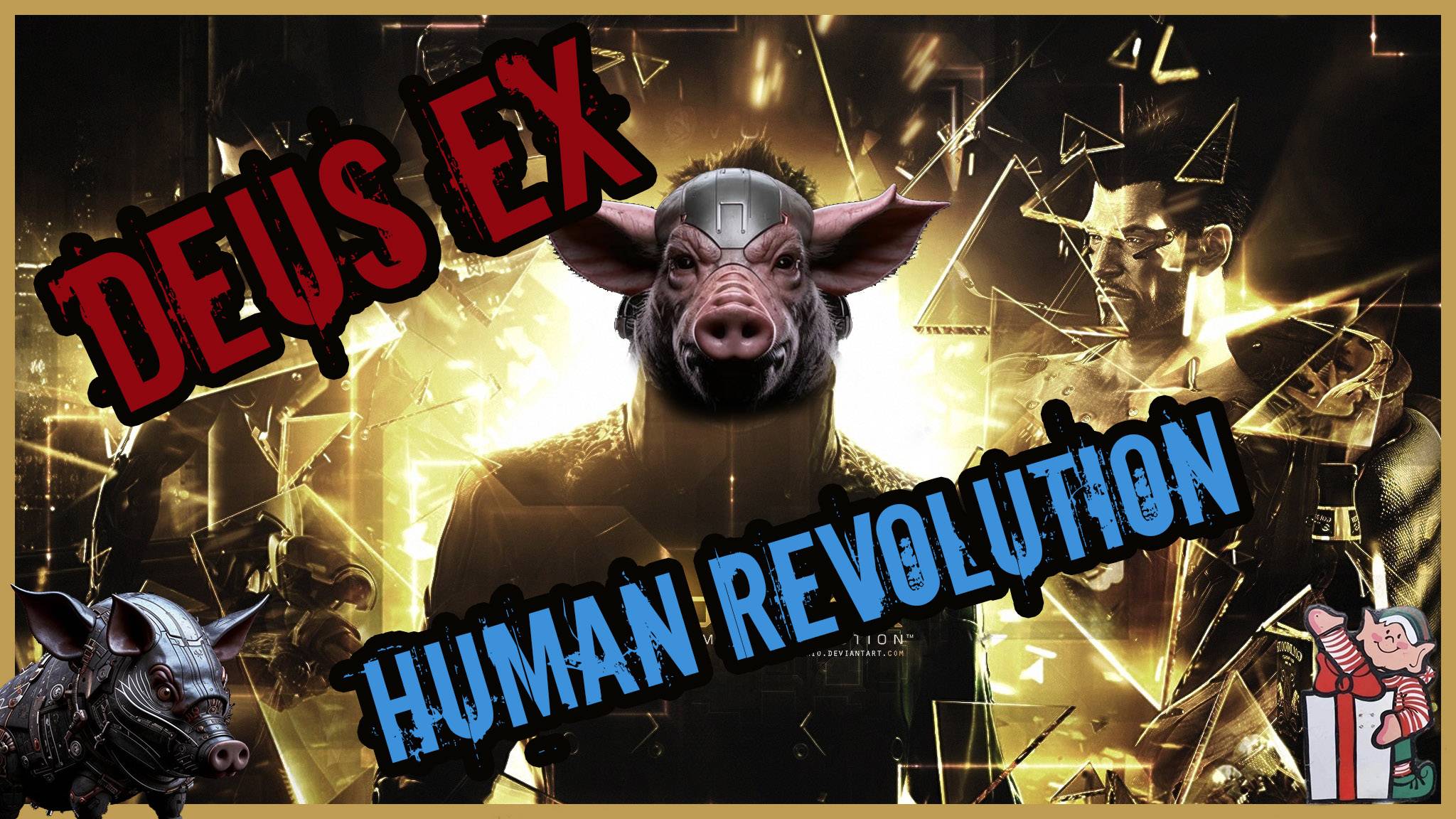 Наказываем диких ящеров за украденные импланты. Deus Ex №20