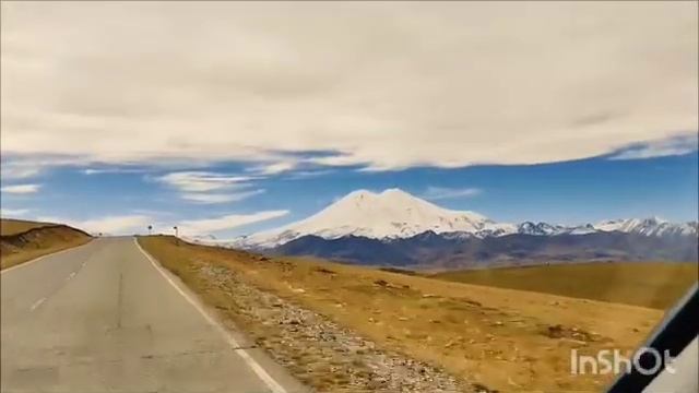 Дорога на Джилы-су #люблюроссию #вгорах #эльбрус #красо
