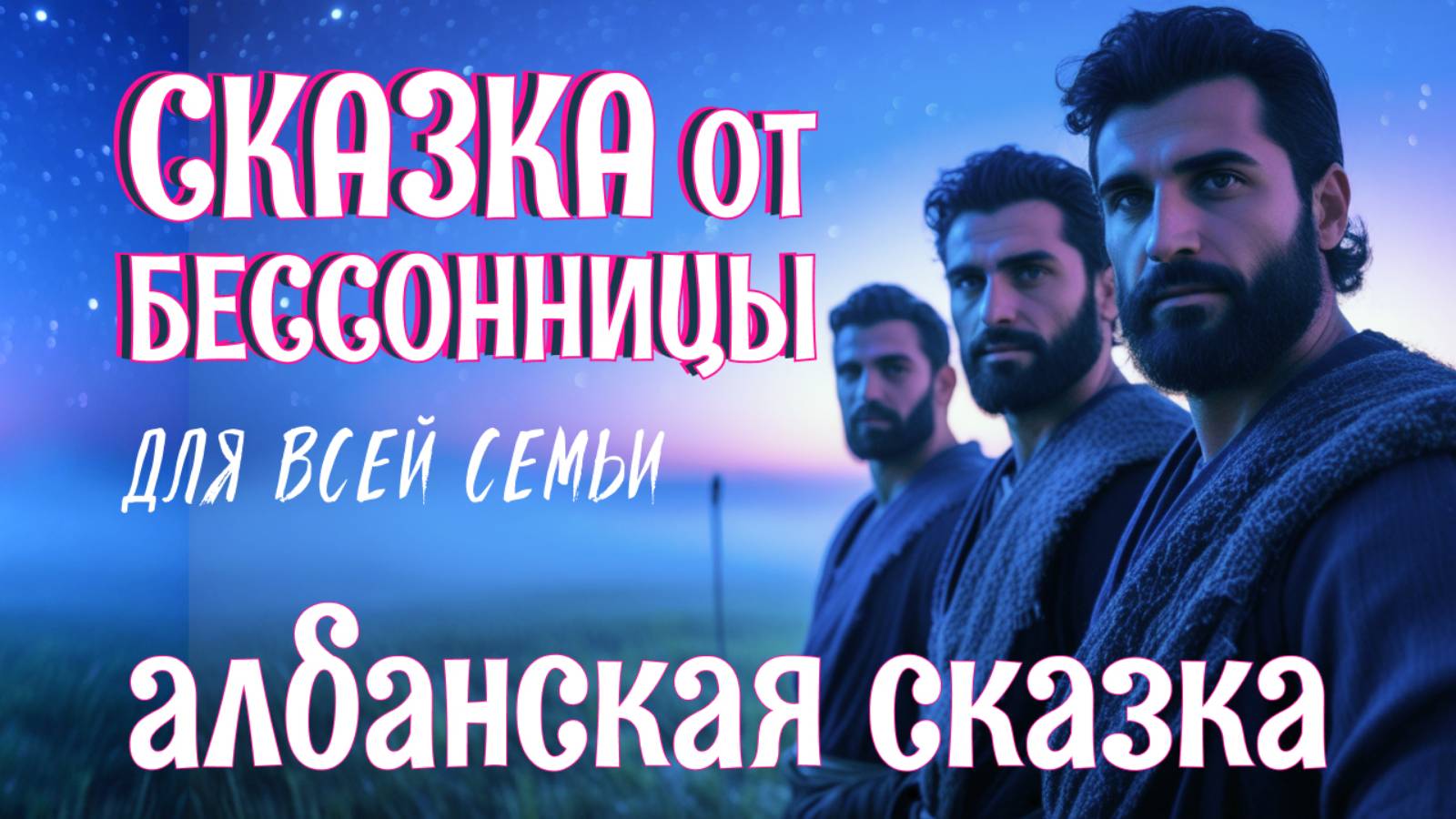 Албанская сказка на ночь под шум дождя "Три брата"  #Сказка от бессонницы для взрослых