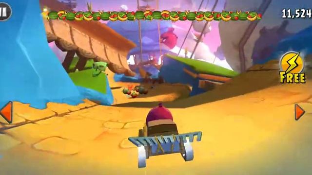 Angry birds Go! 15 серия. Третья трасса.