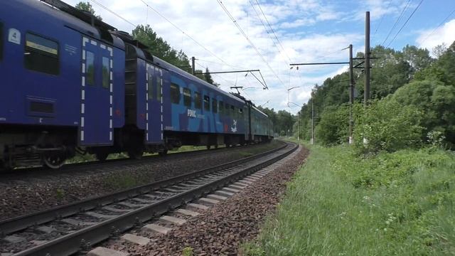 Электропоезд ЭП2Д-0083 ЦППК РЭКС Москва - Калуга