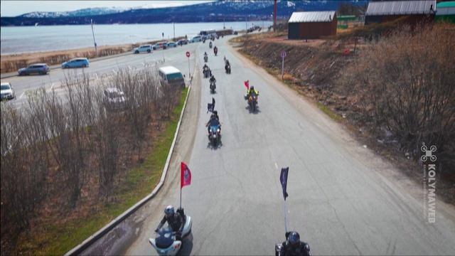 Открытие мотосезона в Магадане