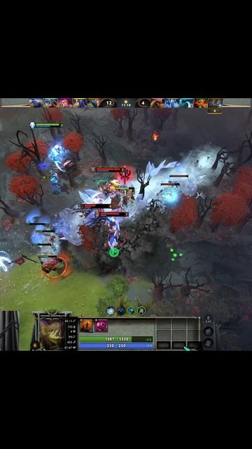 Магнус, Джакиро, Мирана... А я в крипа — и вуаля! 😈 #dota2shorts