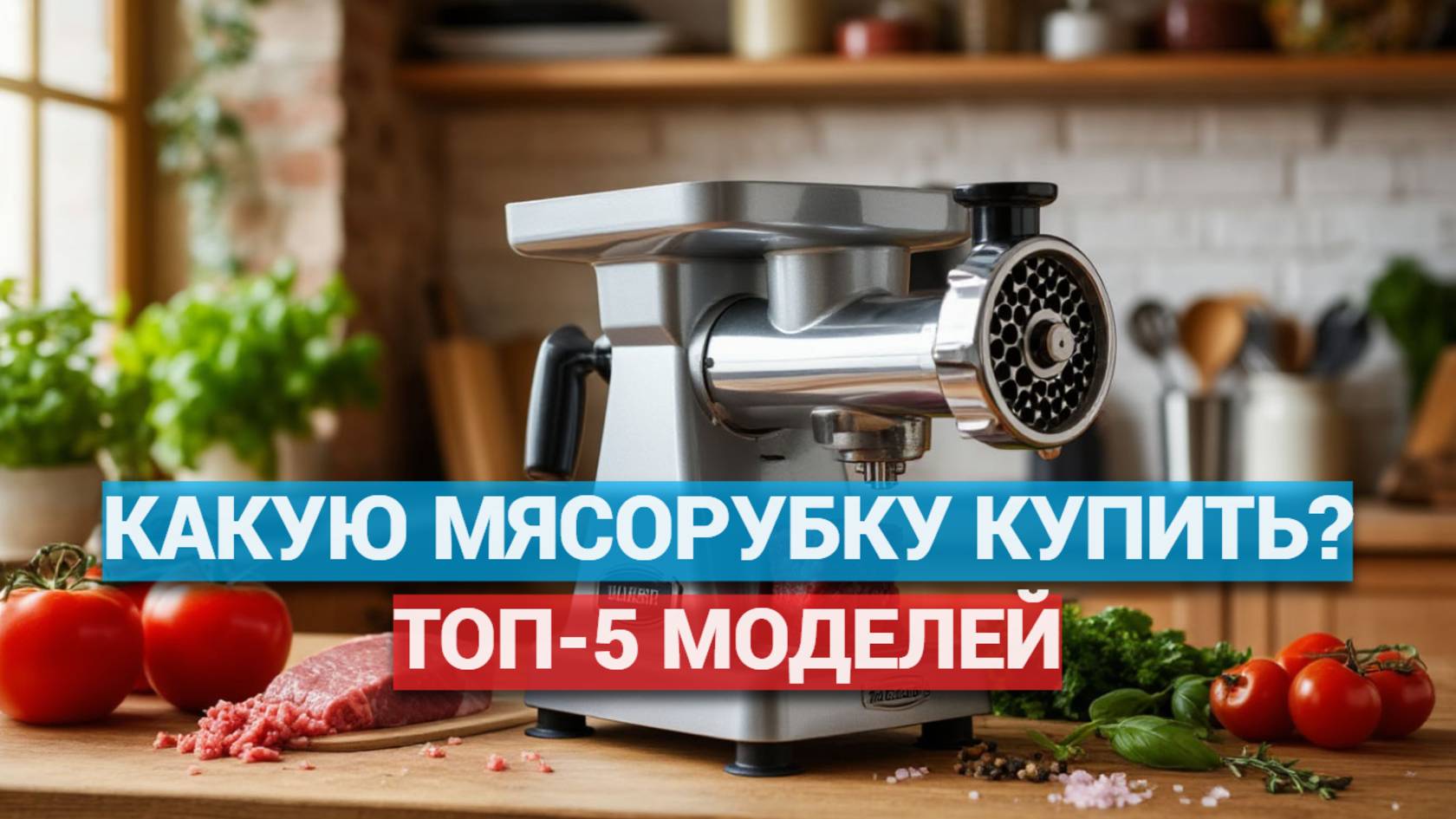 ТОП-5 лучших мясорубок 2025: какую купить? ⚡️🥩