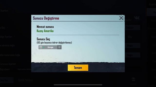 #pubgmobile# как изменить сервер больше некогда не буду я вс