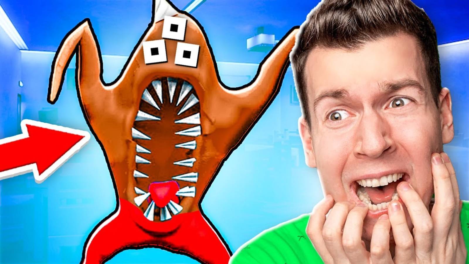 😱 Мой ДРУГ НАШЁЛ  ЗАПРЕТНЫЙ  МОРФ НАБНАБ в ЗАКУЛИСЬЕ в ROBLOX ! ВЛАДУС
