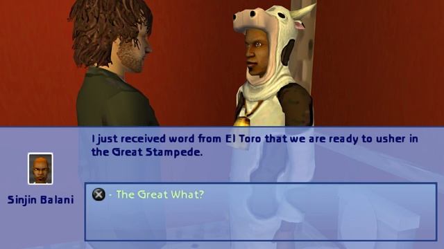 The Sims 2 на PSP #12 - Большая корова