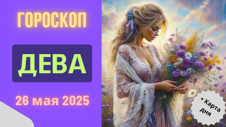 ♍ 26 МАЯ ГОРОСКОП НА СЕГОДНЯ ДЛЯ ДЕВ: ДЕНЬ ИСПОЛНЕНИЯ МЕЧТ!
