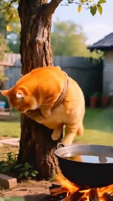Рыжий котик