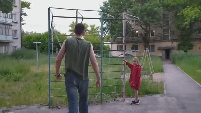 Уличная качалка.Мотивация Молодёжи