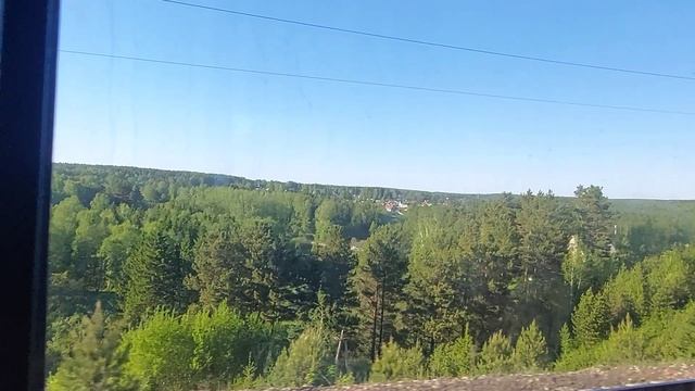 На электричке .Домой с дачи .Водораздел Северный