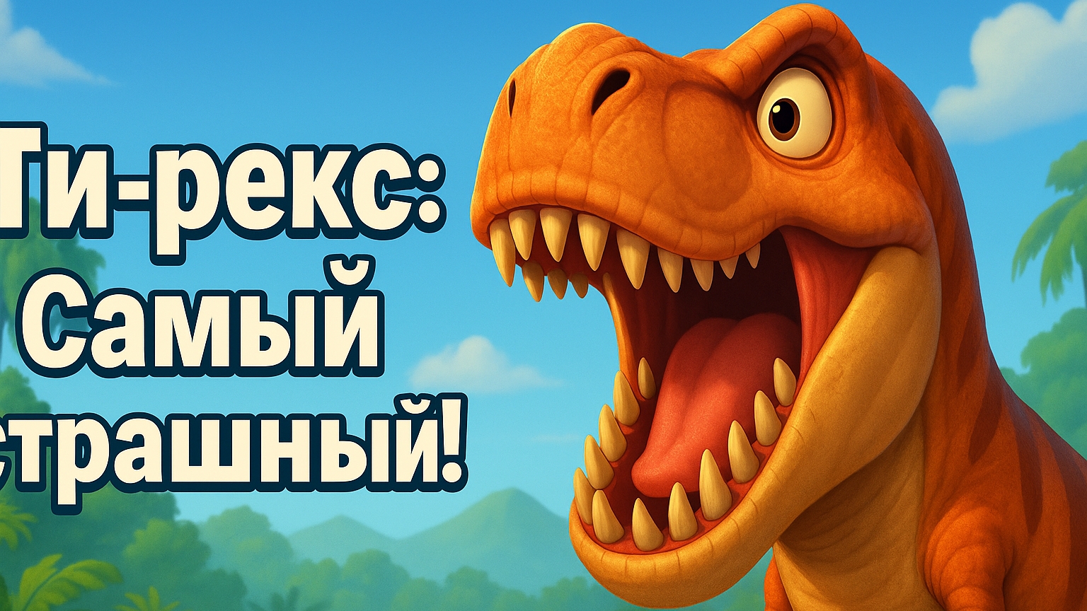 Ти-рекс: Самый страшный динозавр всех времён!