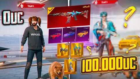 $100.000 UC!😱 ОН ИГРАЕТ 7 ЛЕТ, ПОЧТИ НЕ ДОНАТИЛ И Я ПРОКАЧАЛ ЕМУ АККАУНТ!🔥 -REFLEX PUBG