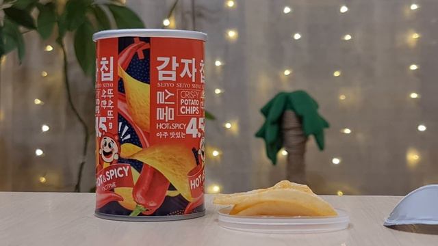 Пробую китайские острые чипсы hot spicy | Острые чипсы из К