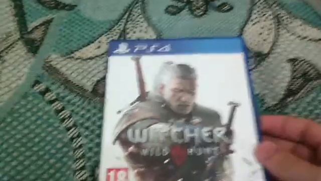 Нераспаковка Ведьмак 3 PS4 (PaulDeHARD)
