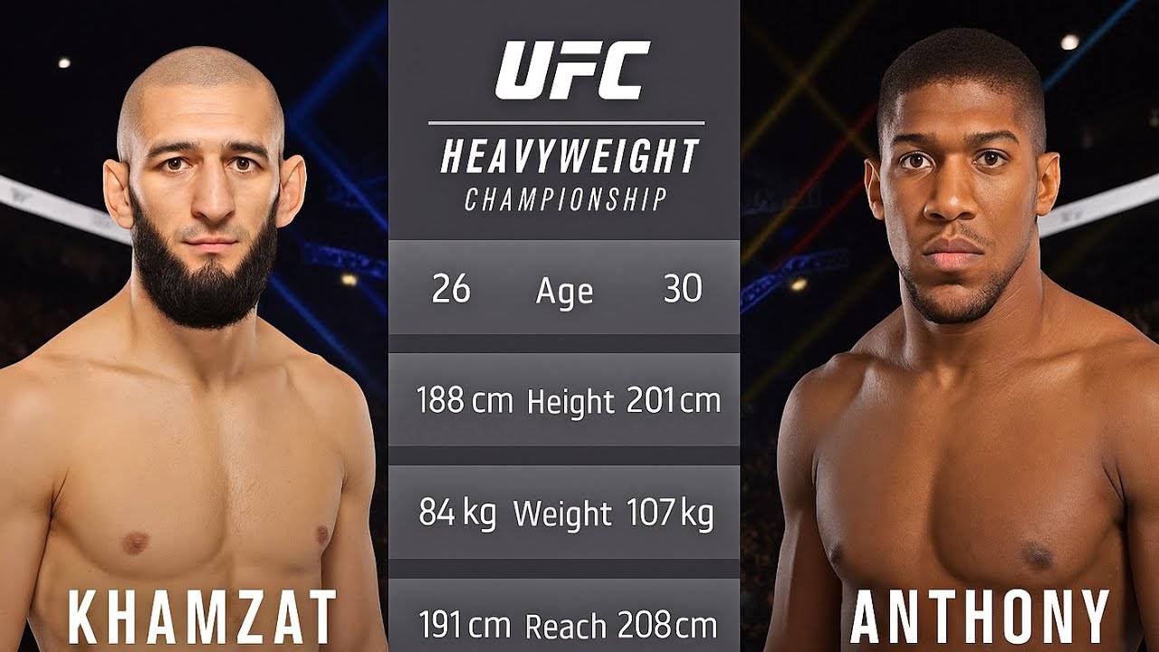 Хамзат Чимаев против Энтони Джошуа Полный бой - UFC Fight Night