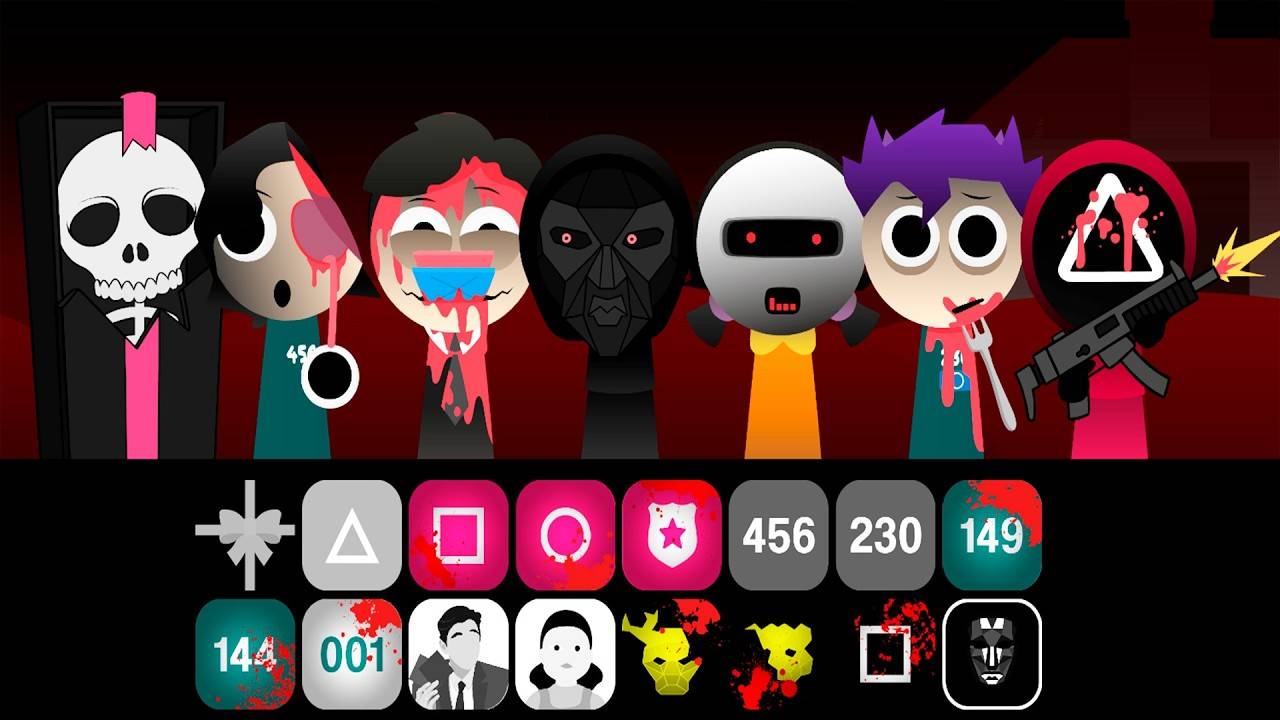 Incredibox Sprunki - Squidki (Normal_Horror) Невероятные спрунки - Сквидки (обычный ужас)