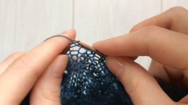 Как вязать шишечки нупы