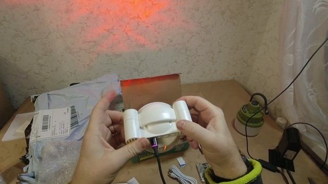 Распаковка. Ночной светильник Астронавт