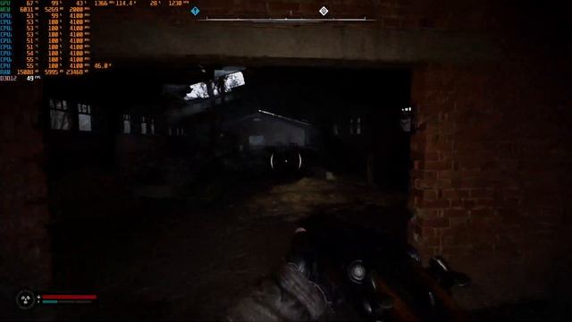 STALKER 2 на слабому ПК/i3-10100F/RX 580 8 GB/16GB RAM/ 1920x1080