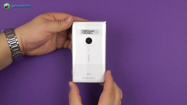 Распаковка Nokia Lumia 925 White