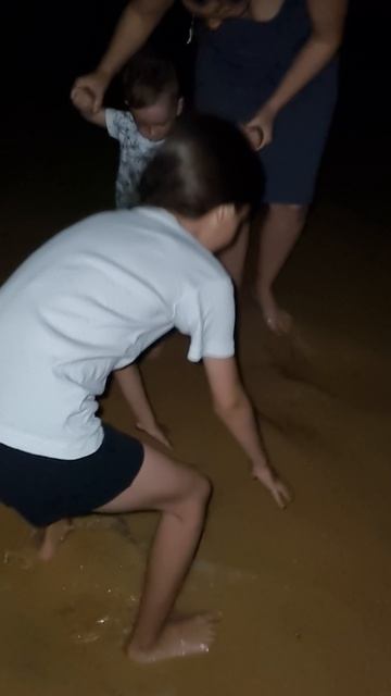 Ночью на море