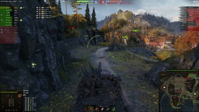 [Fermani wot] * Бревномёт разбушевался! Вот на что способен французский танк 10 уровня AMX M4 mle.54