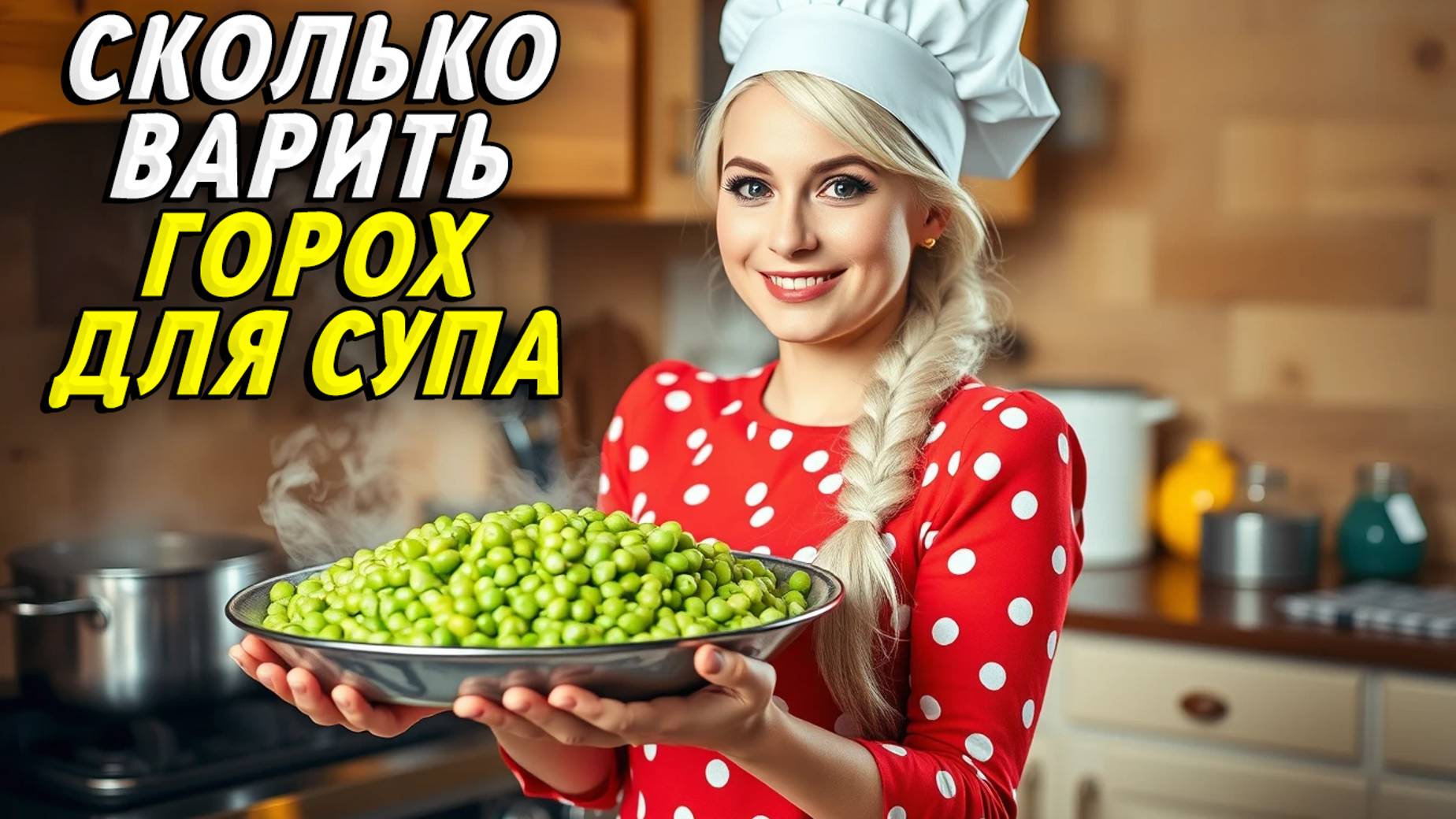 Сколько варить горох для супа