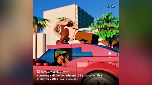 Трейлер GTA VI полностью переделали в стилистике LEGO ⚡